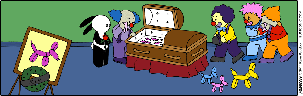 les funérailles du chien