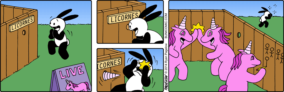 l'enclos des licornes